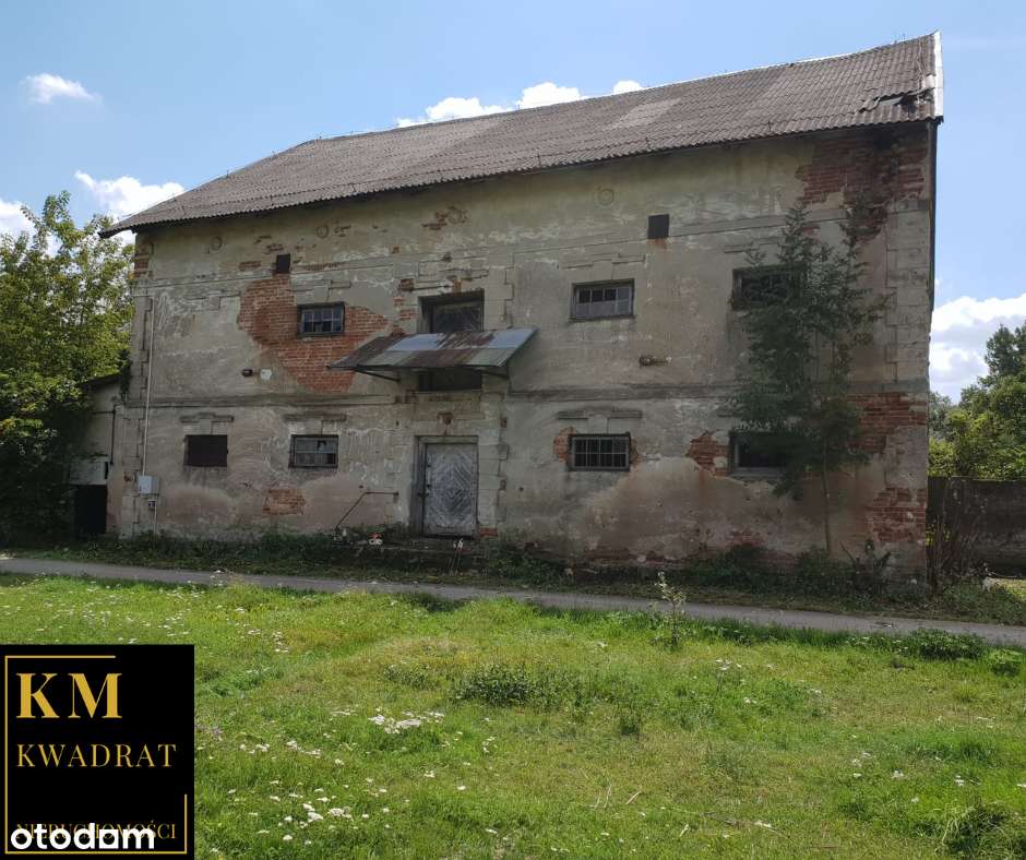 STARY MŁYN Z OGROMNYM POTENCJAŁEM