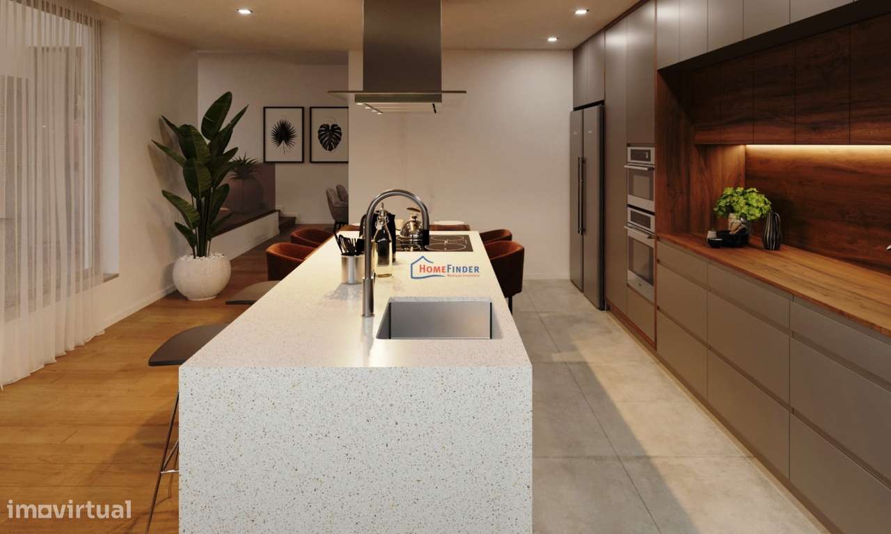 Moradia Térrea em Banda V4 NOVA - Celeirós - Grande imagem: 3/31