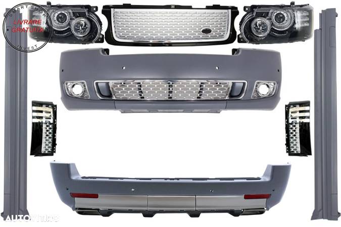 Pachet Exterior Complet Autobiography Design Land Range Rover Vogue L322 (2002-201- livrare gratuita - 1