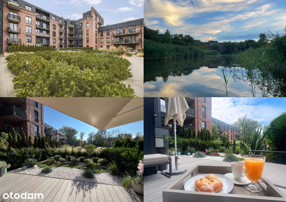 Apartament nad jeziorem - Młyn nad Cybiną | 2 pok.| Poznań ul Sarnia 2-18