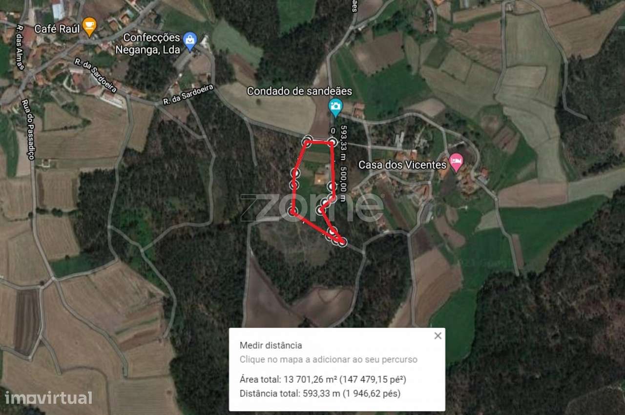 Terreno de Urbanizável em Grimancelos-Barcelos - Grande imagem: 3/27