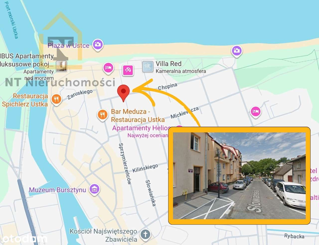 Dwupokojowy apartament, 100 m od plaży, umeblowany!-1