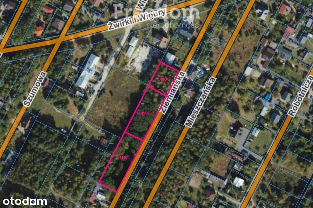 Działki w pięknym otoczeniu nowa infrastruktura - Pełny obrazek: 3/8