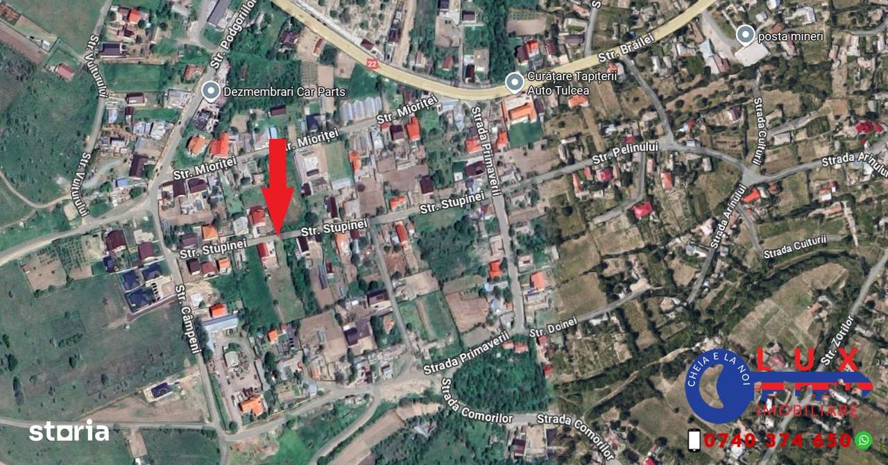 ID 7851 EXCLUSIVITATE - Teren intravilan în MINERI - Imagine principală: 2/10