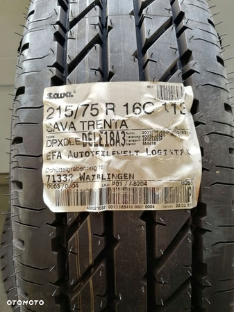 Opony letnie 215/75 R 16C Sava Trenta - 2