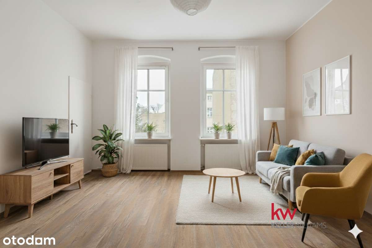 Poznań Jeżyce,2 pokoje, piękna kamienica z duszą