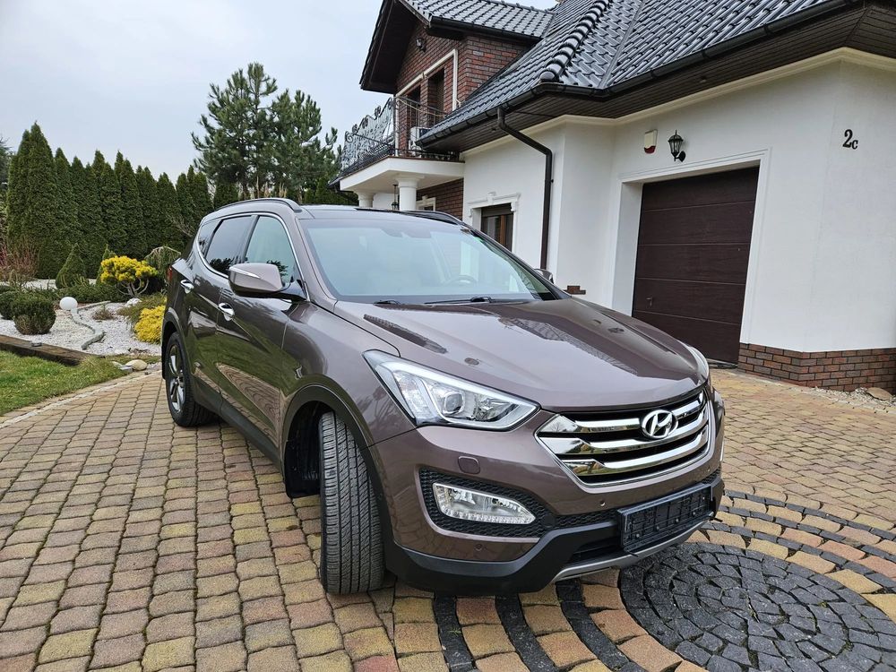 Hyundai Santa Fe III blue 2.0 CRDI 4WD Premium 2014