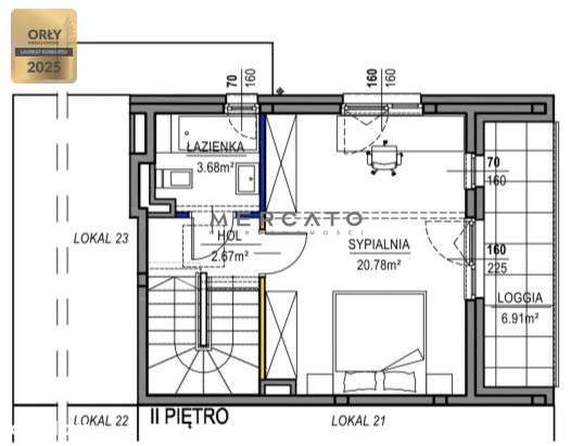 Segment| 4 pokoje| 2 łazienki| ogród 74 m2-11