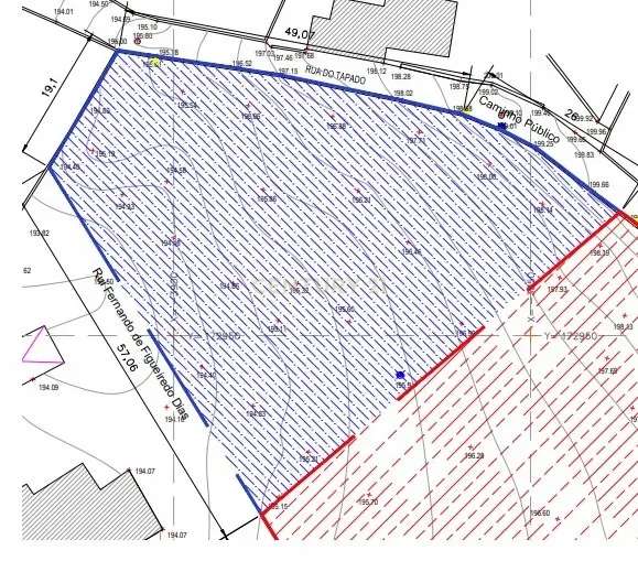 Terreno urbano para construção de moradias, em Penafiel, com 2.814 m2. - Grande imagem: 5/6