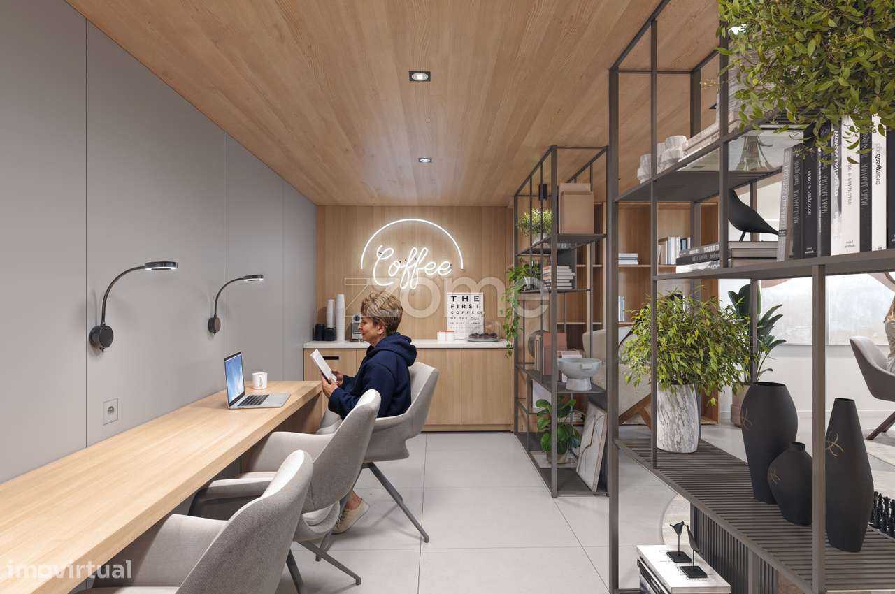 Carofini Apartamento T1+1 frente Matosinhos Sul (Fração E) - Grande imagem: 2/18