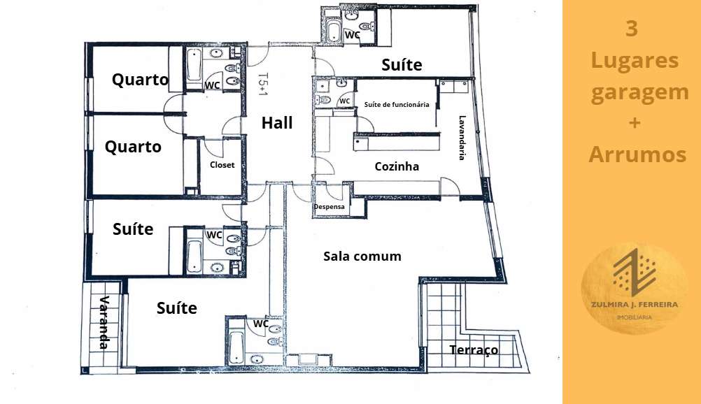 Apartamento T5+1 Boavista/ Aviz- Porto-26
