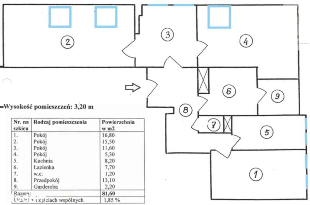 Doskonała lokalizacja i widoki. Grunwaldzka 90. Mi-16