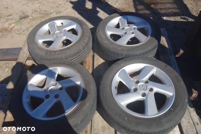 KOMPLET KÓŁ MAZDA 205/55 16 5X114,3 ET 55 - 1