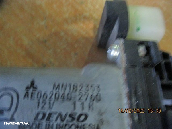 Motor Elevador Vidro MN182353 MITSUBISHI L200 2007 FE MITSUBISHI L200 2007 TM MITSUBISHI L200 4X4 DAKAR ROLL 2007 2.5DI-D 4WD 136CV 4P CINZA TD - 2