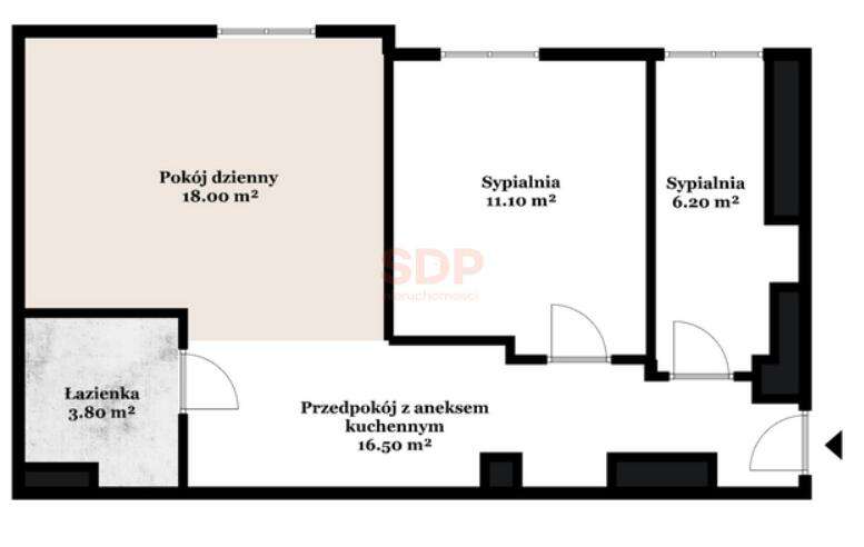 Gotowe, kameralne 3 pokoje w sercu Wrocławia - Pełny obrazek: 3/10