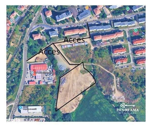 Teren intravilan de 8.000 mp – Oportunitate strategică lângă centura - Imagine principală: 3/5