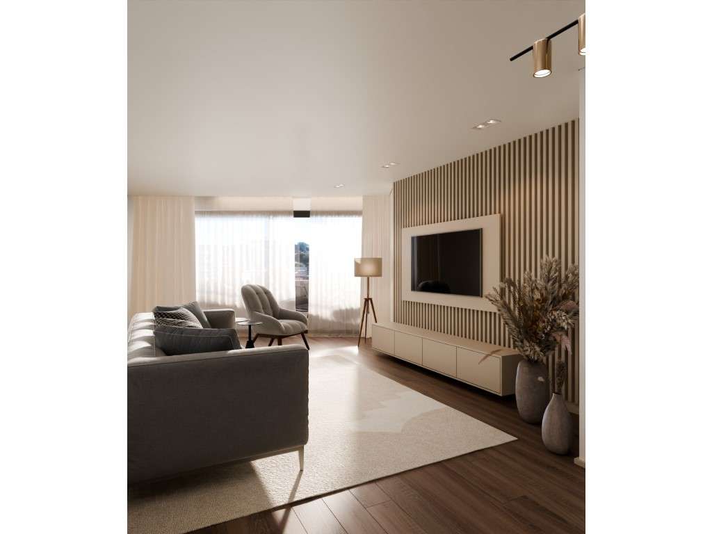 Novo Apartamento T3 com terraço em Canelas-15