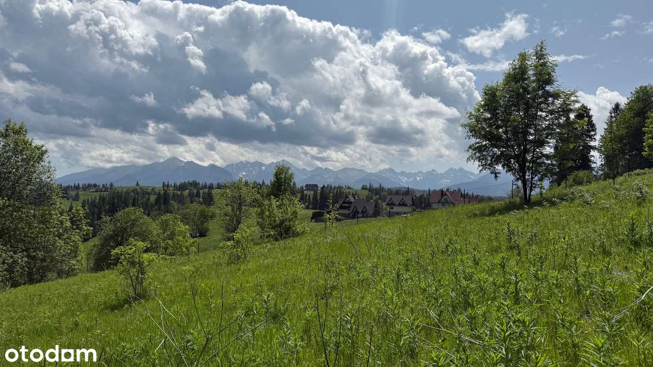 Niesamowita działka 86 ar,rozpoczęta budowa, Bukowina Tatrzańska,Tatry-2