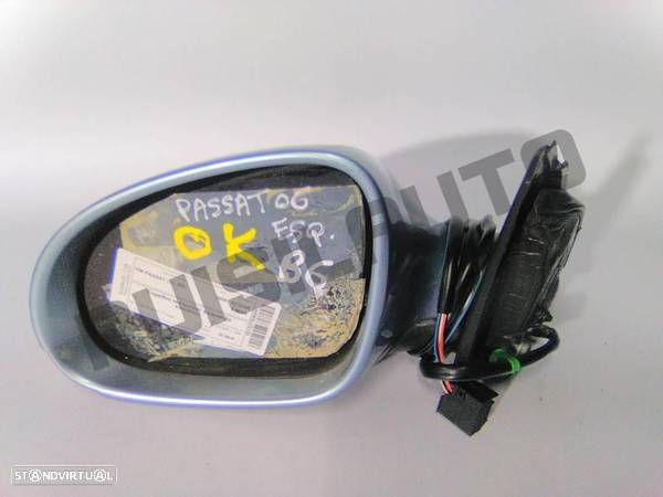 Espelho Retrovisor Esquerdo Eléctrico  Vw Passat (3c, B6) - 1