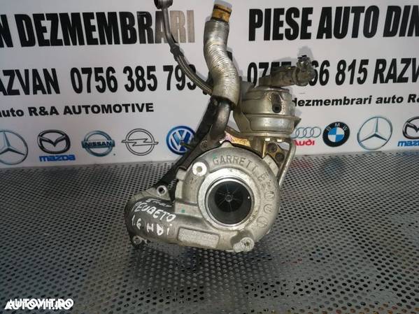 Turbo Turbina Citroen Peugeot Ford 1.6 Hdi Tdci Euro 5 Motor 9H05 Turbo Turbina Citroen Peugeot Ford - 1