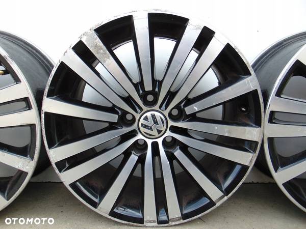 4X FELGI ALUFELGI 5X112 PASSAT B7 GOLF T-ROC 17 - 4