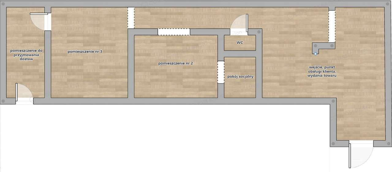 Lokal w Centrum Kluczborka - parter - Wielki Potencjał-8