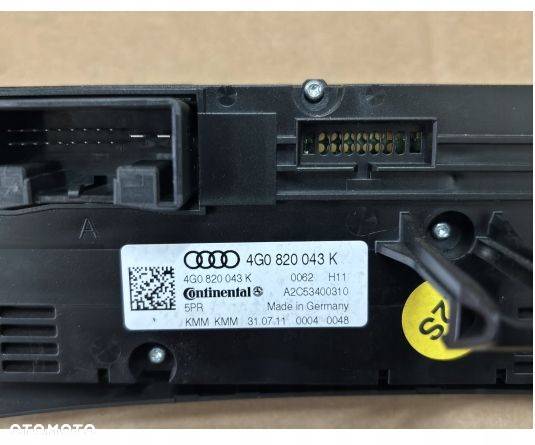 PANEL NAWIEWU AUDI A6 C7 4G0820043K - 2