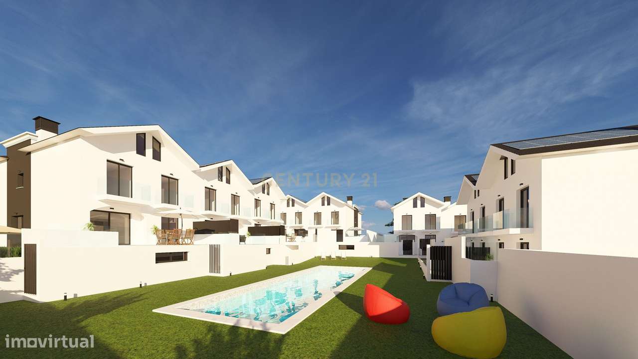 Luxuosa Casa em Cascais com Jardim e Piscina Comum - Grande imagem: 4/14