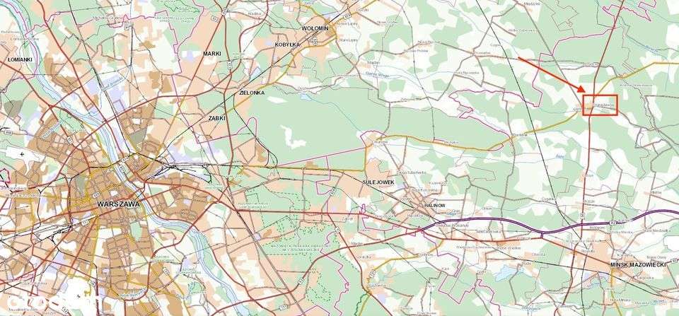 Działka 1890m2 Stanisławów. Wydane WZ - Pełny obrazek: 4/6