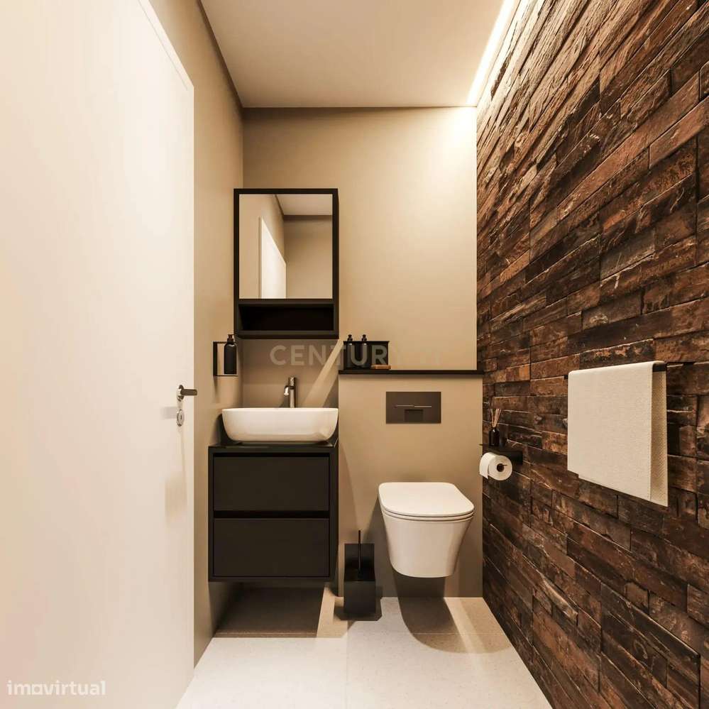 Apartamento T1 com Terraço em Carnaxide - Grande imagem: 2/17