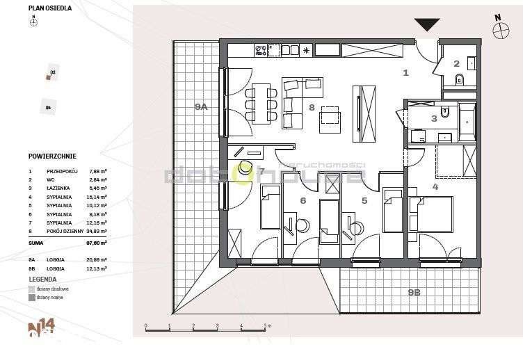 Mieszkanie, 98 m², Katowice - Pełny obrazek: 5/15