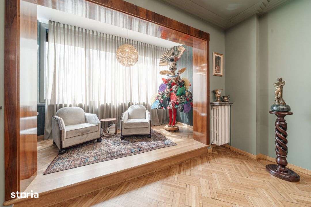 Resedinta 227mp*Etaj 1/2 in vila interbelica*Eleganta moderna*Credit i-11