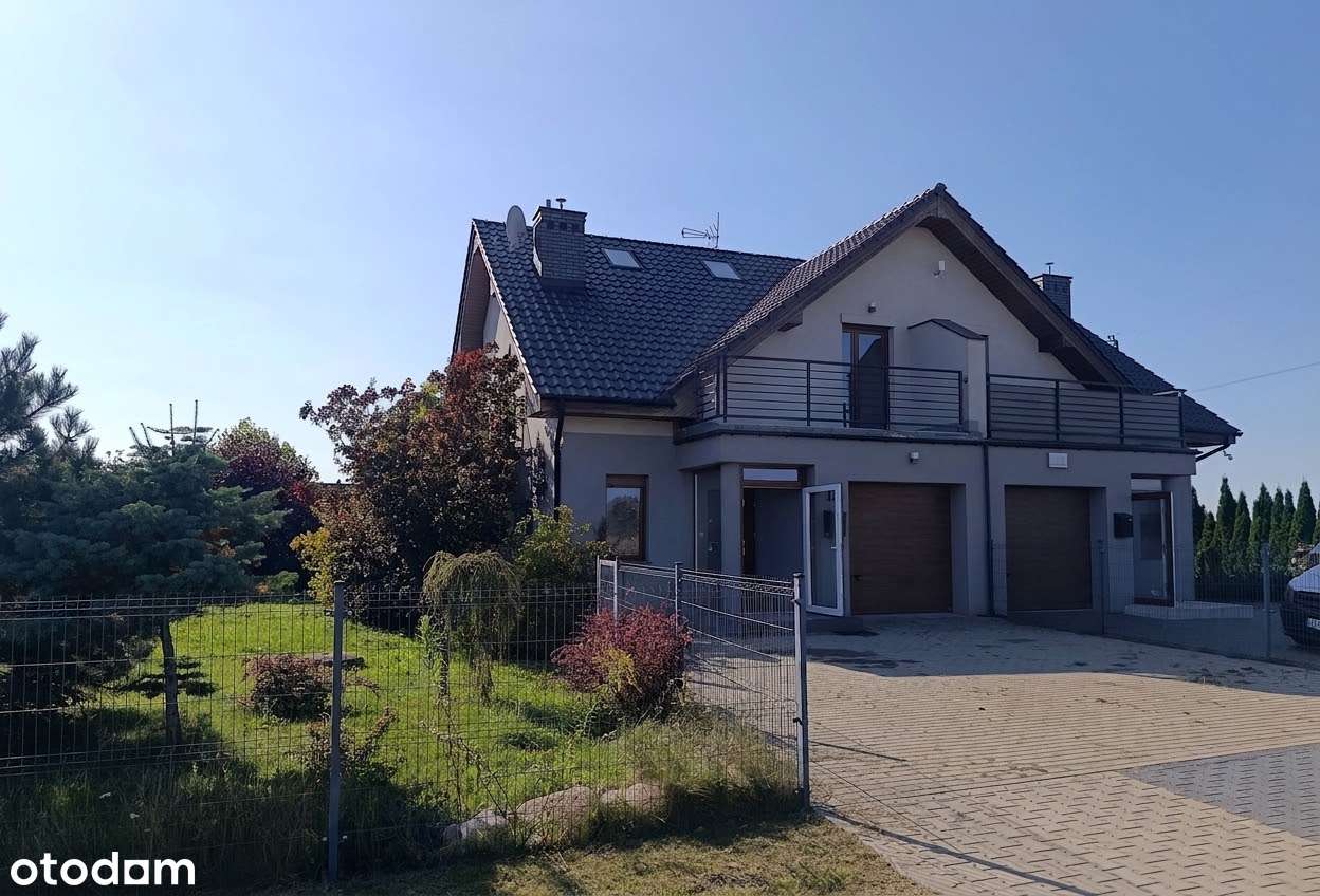 Nowoczesny, przestronny dom w zabudowie bliźniaczej Wysogotowo-0