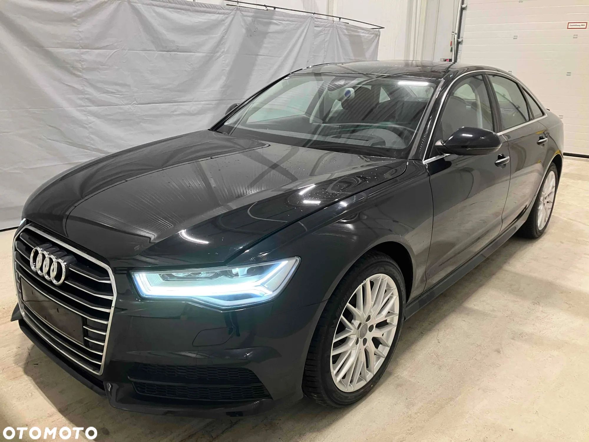 AUDI A6 C7 4G lift 2017 SEDAN PARA DRZWI LEWE PRZÓD TYŁ w kolor czarny metalik LY9T 28 km - 1