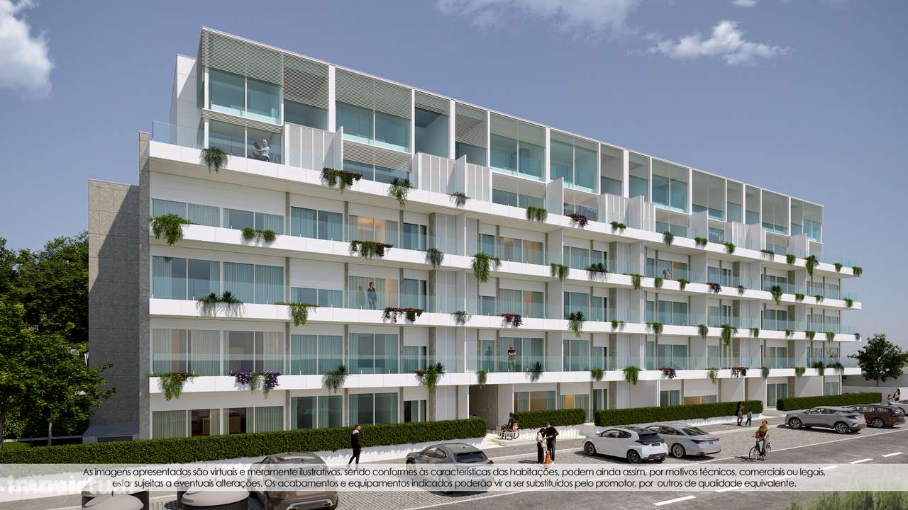 Apartamento T3 num 2ºpiso com varanda - Empreendimento Ocean Side - Grande imagem: 5/9