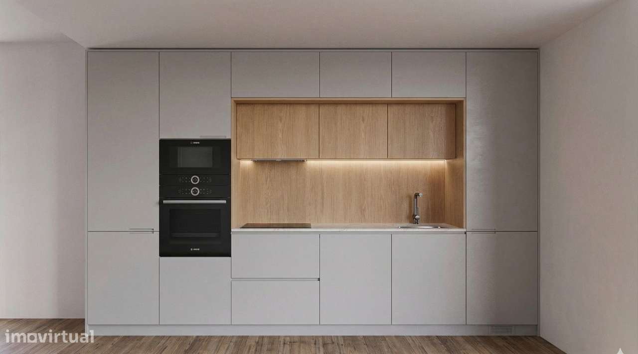 T1 com 2 Lugares de Estacionamento – Valbom - Grande imagem: 4/9