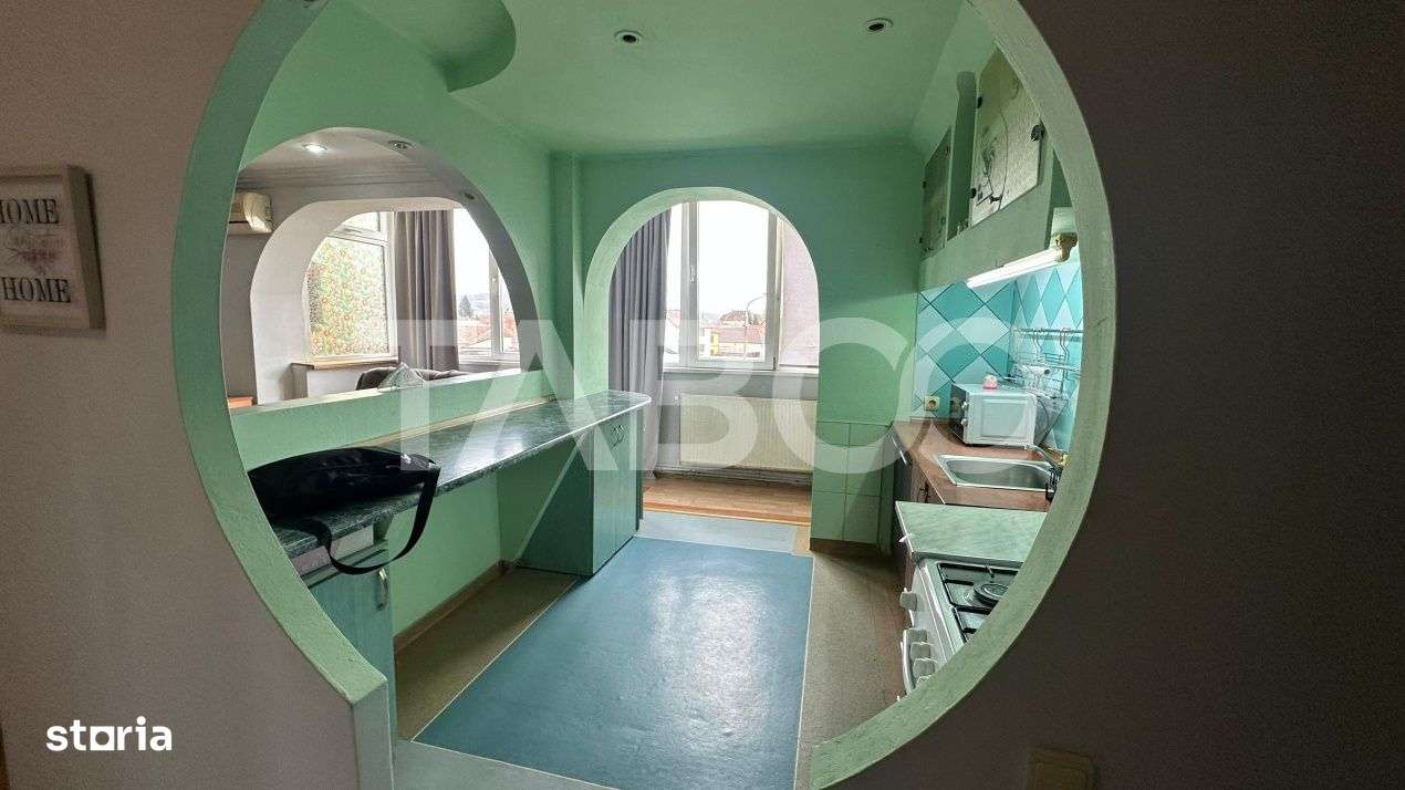 Apartament 72 mpu 3 camere 2 balcoane etaj intermediar Terezian Sibiu - Imagine principală: 2/14