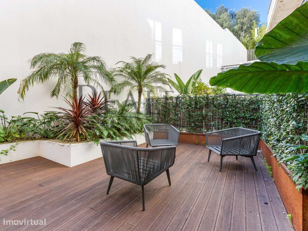 Apartamento T3 no Palácio da Junqueira residências, com jardim priv...-21
