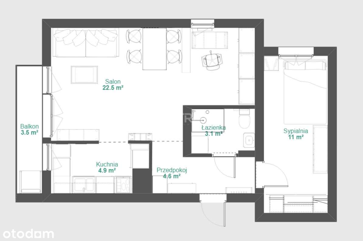 Po remoncie  2-3 pokojowe  przy Wum-18