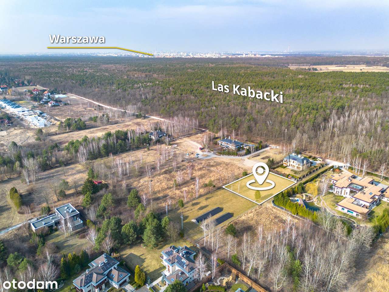 Wyjątkowa działka z MPZP, obok Las Kabacki-8