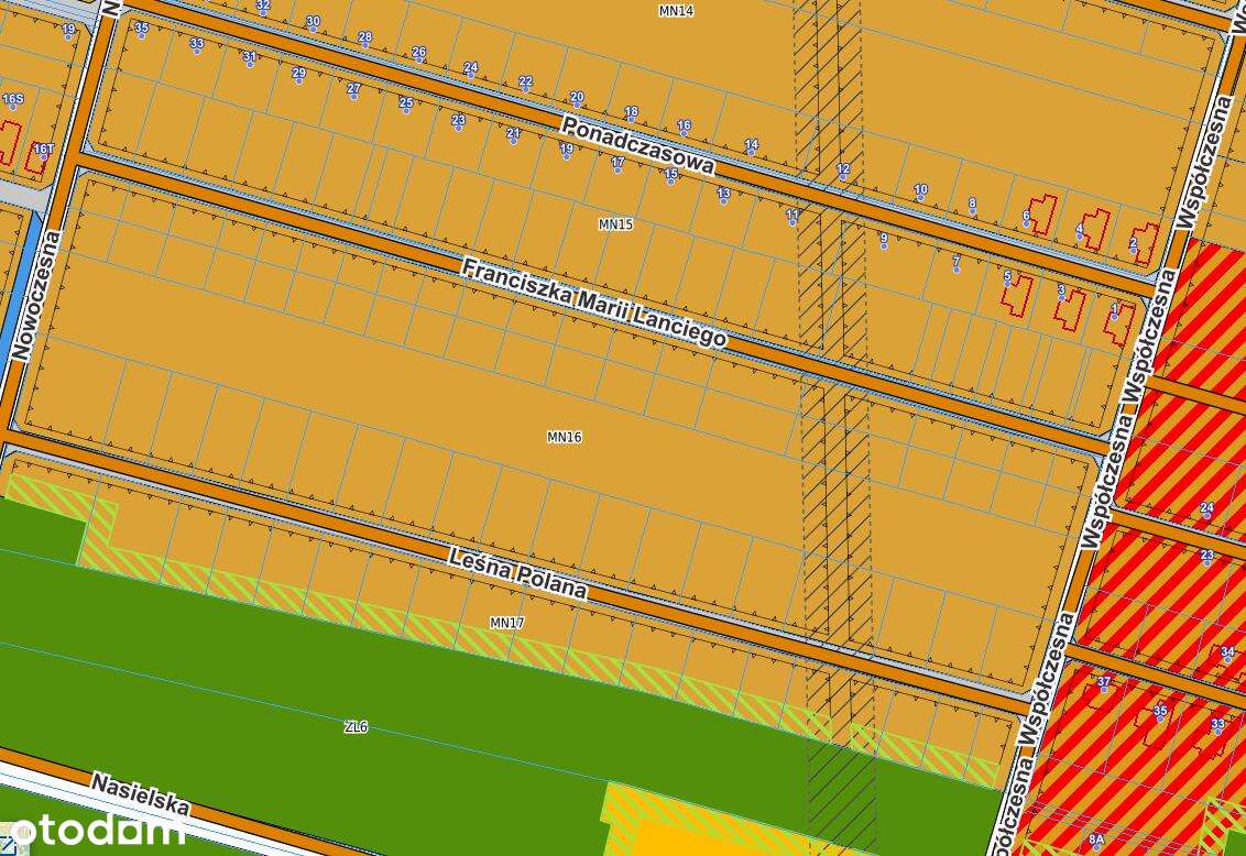 DZIAŁKI Z PNB I PROJEKTEM  na 10 lokali mieszkalnych- Serock-5