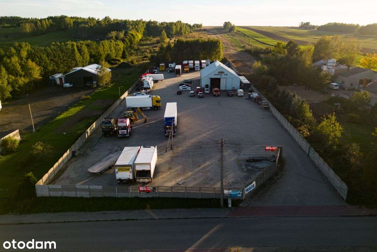 Działka inwestycyjna - 7500 m2 kostki brukowej. - Pełny obrazek: 4/5