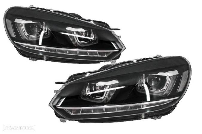 Faróis VW Golf VI 6 (2008-2012) Look Xenon H7 - 1