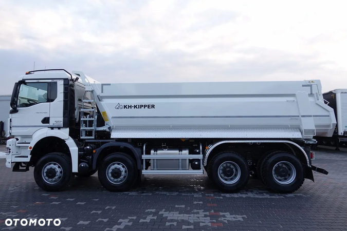 MAN TGS 41.480 / 8X6 / WYWROTKA TYLNOZSYPOWA / MANUAL / HARDOX / NOWA - 2024 R / KH-KIPPER / - 11