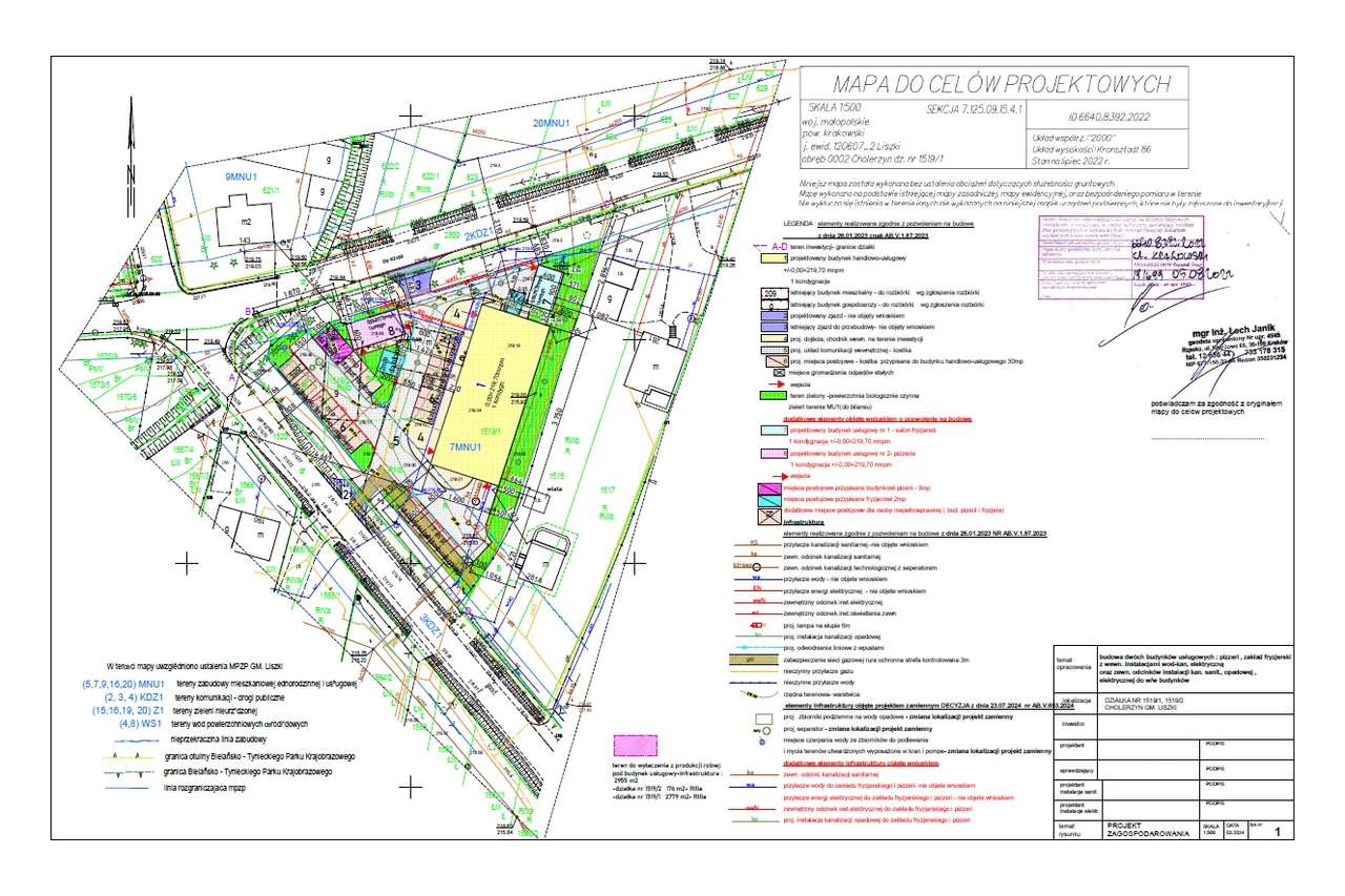 Cholerzyn działka z PnB na budynek usługowo-handlowy 600m2-12