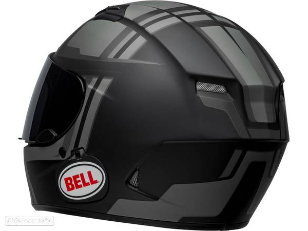 capacete bell qualifier dlx mips torque preta/cinzenta - 3