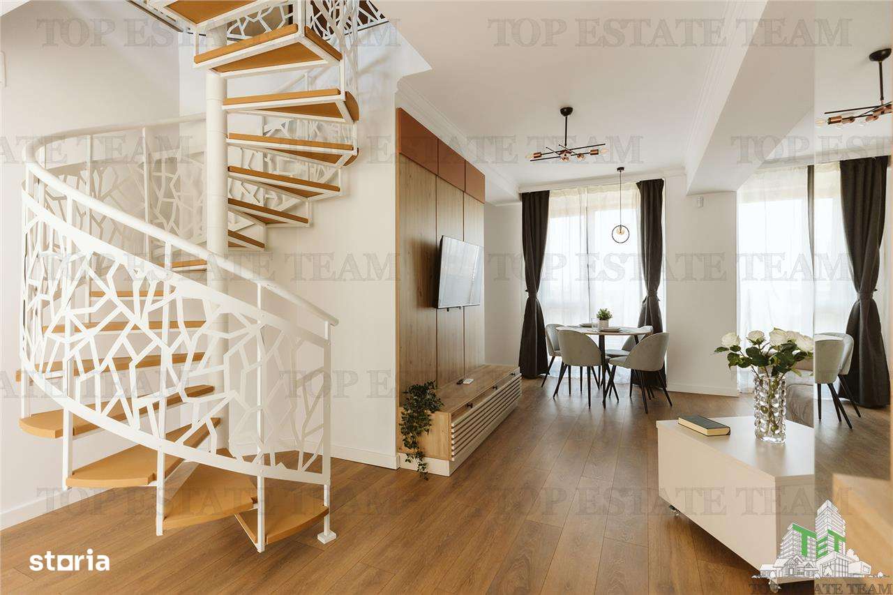 2 camere cu Terasa de 100 mp, Duplex Exclusivist - Lux la Mansarda!