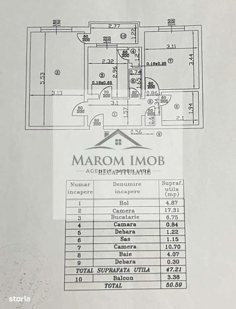 Apartament 2 camere | Buzoieni | Rahova-7