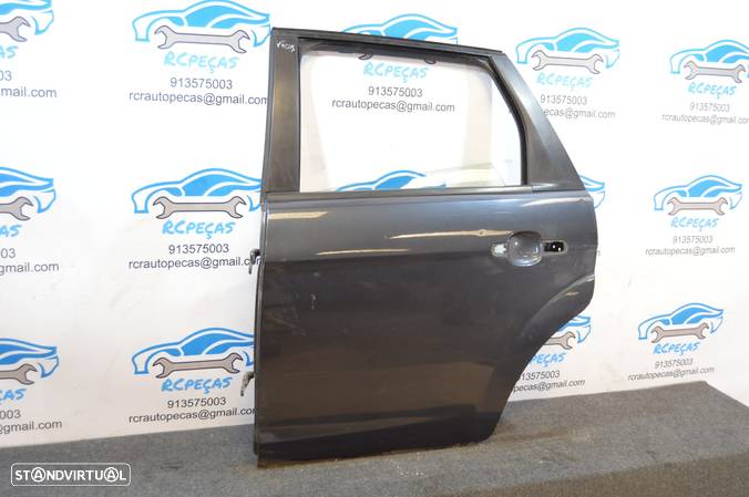 PORTA TRASEIRA TRÁS ESQUERDA FORD FOCUS II 2 MK2 SEDAN CARRO FECHO ELEVADOR MOTOR PUXADOR VIDRO - 4