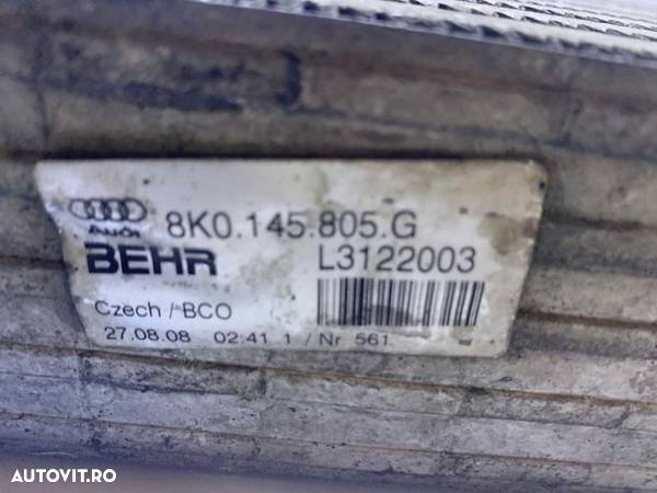 Radiator Intercooler Audi Q5 2.0TFSI CNCD CNCB CNCE CDNB CDNC CAEB CHJA CPMA CPMB CHJA 2009 - 2017 Cod: 8K0145805G - 7